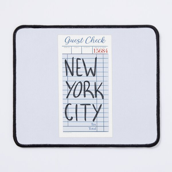 Item preview, New York City | guest check | docket  designed and sold by Sophie Louise Arts.
