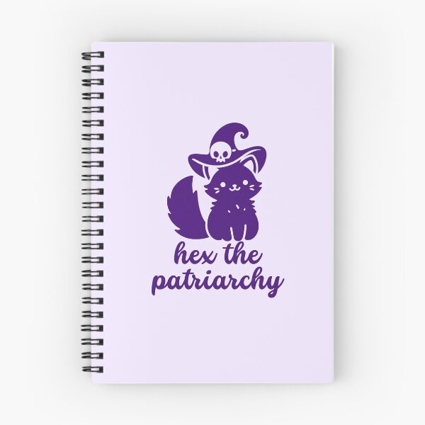Item preview, Hex the Patriarchy - Feminist - Witch Cat designed and sold by EvergreenRevolt.