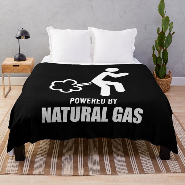 Item preview, Powered By Natural Gas - Funny Farting Humor designed and sold by novelliamaera.