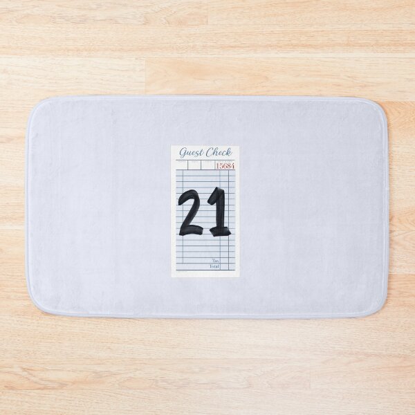 Item preview, 21 | guest check | docket designed and sold by Sophie Louise Arts.