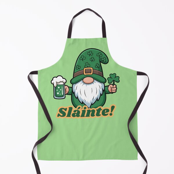 Item preview, Sláinte! Irish Gnome Cheers St. Patrick’s Day Design designed and sold by SimplyJasper.