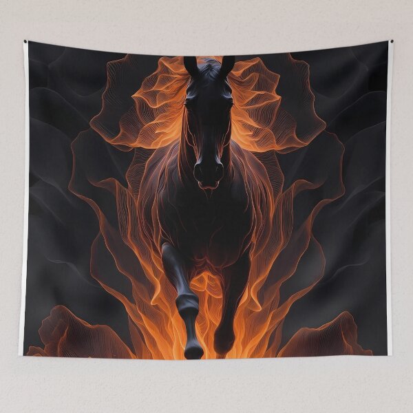 Item preview, Fire Horse Energy Art (image size 7840x11680) designed and sold by Digital-Davinci.