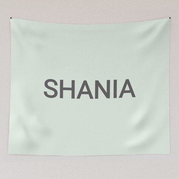 Item preview, SHANIA text name designed and sold by vibeno1.