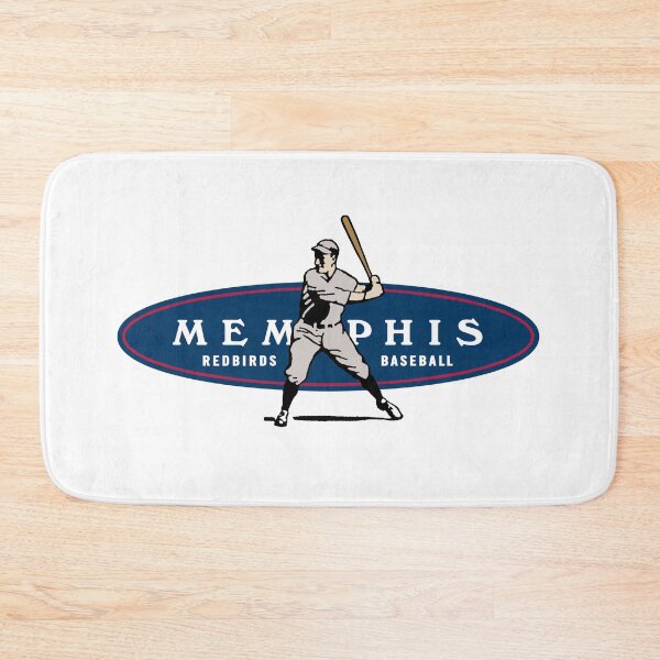 Item preview, Memphis Redbirds Nostalgia Man Retro Logo designed and sold by awsomehog1.
