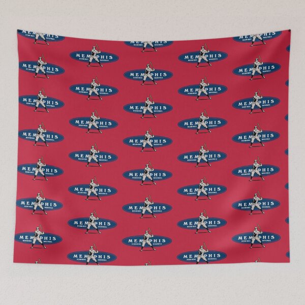 Item preview, Memphis Redbirds Nostalgia Man Retro Logo designed and sold by awsomehog1.