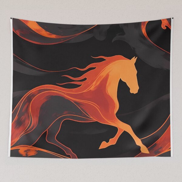 Item preview, Fire Horse Energy Art (image size 7840x11680) designed and sold by Digital-Davinci.