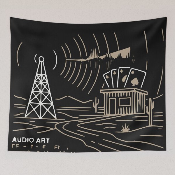 Item preview, DESIGN: DESERT FREQUENCY (Radio Tower) designed and sold by AUDIO ART.