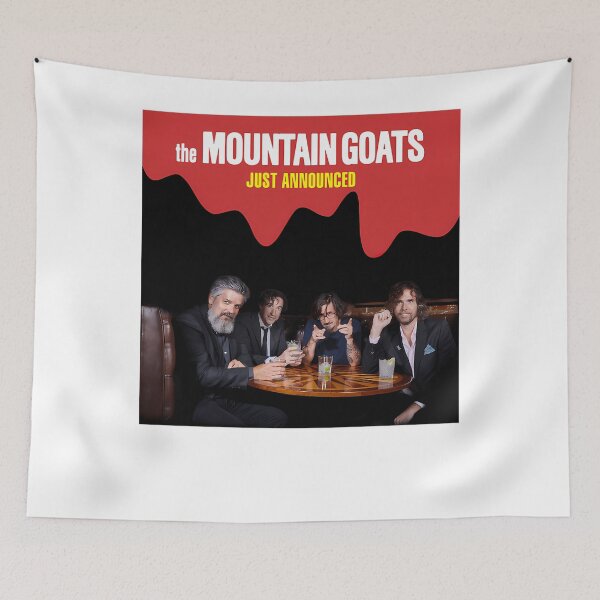 Item preview, The Mountains Goatss Just Announced Logo designed and sold by DilARts.