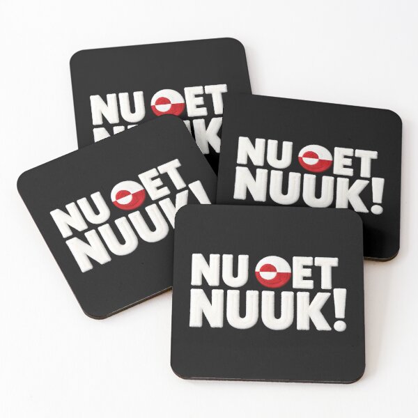 Item preview, Nu Det NUUK - Greenland Not For Sale - Now That's Enough Danish Resistance Design designed and sold by HatalaUShop.