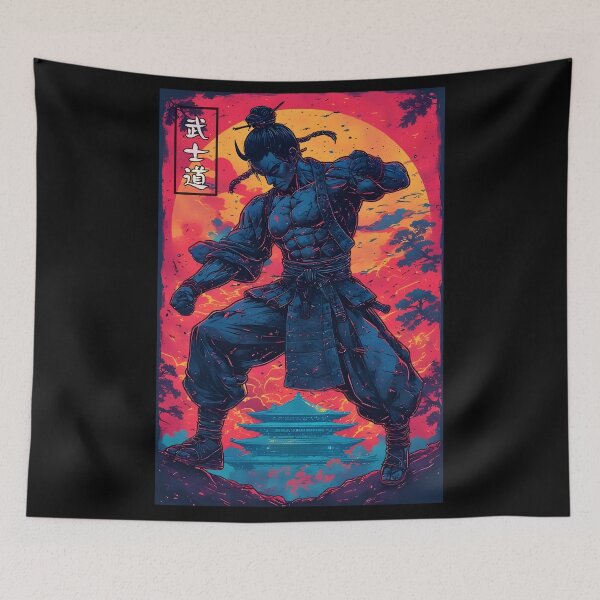 Item preview, Bushido Samurai Warrior Discipline Strength designed and sold by Neer arts.