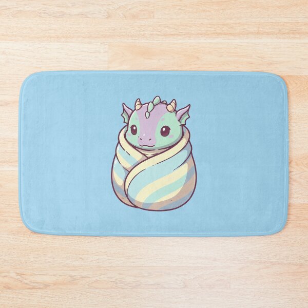 Item preview, Kawaii Baby Dragon in Blanket Swaddle designed and sold by Indraokta22.