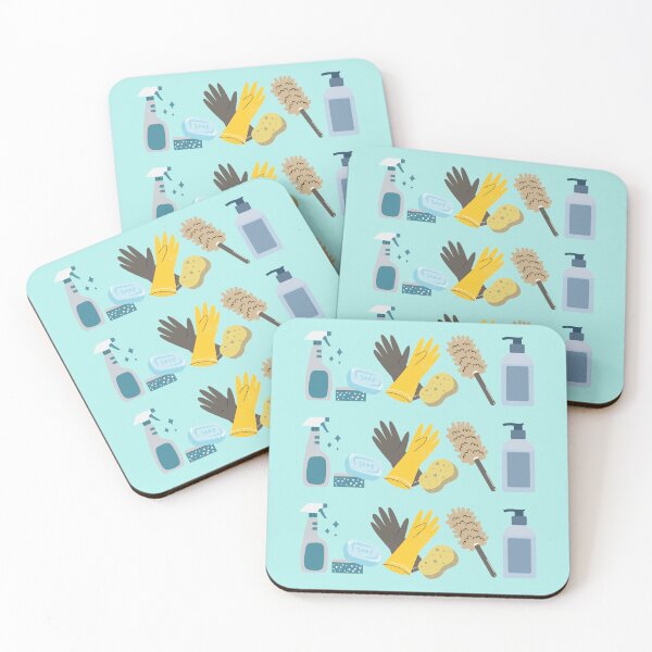 Item preview, Cleaning Items Spray Gloves Scrub Soap Stickers Prints Posters Wall Art Magnet Home Coffee Cup Decoration TShirt Stationary Notebook Magnet Hat Kitchen Work School Office Redbubble Shop designed and sold by Saritas Boutique Shop.