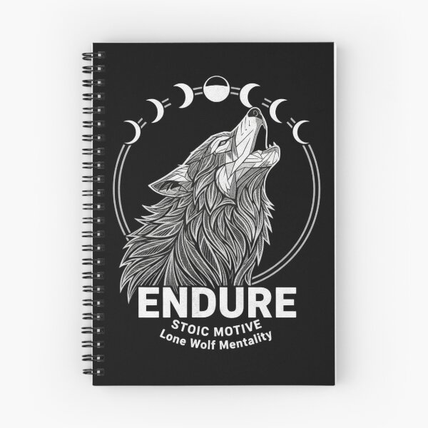 Item preview, Lone Wolf Discipline & Resilience Gym Apparel designed and sold by StoicStandards.