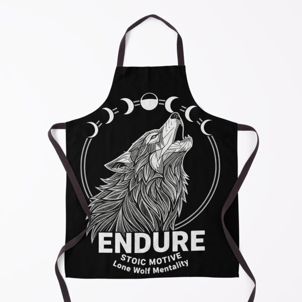 Item preview, Lone Wolf Discipline & Resilience Gym Apparel designed and sold by StoicStandards.