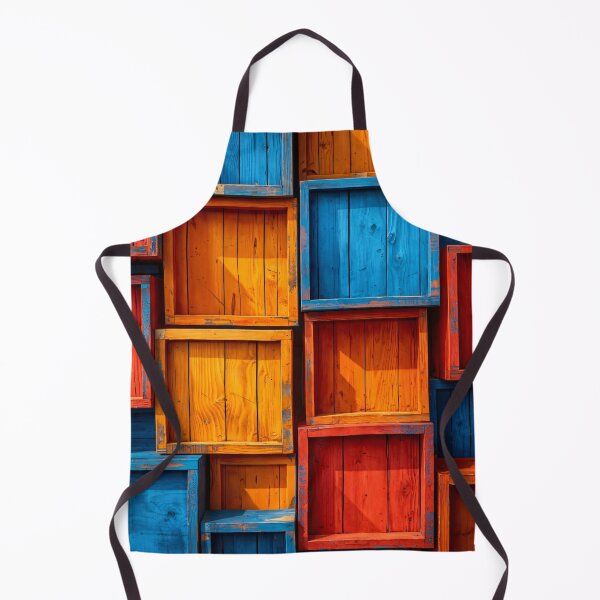 Item preview, Colorblock Wooden Crates designed and sold by Kaleidoscope Print.