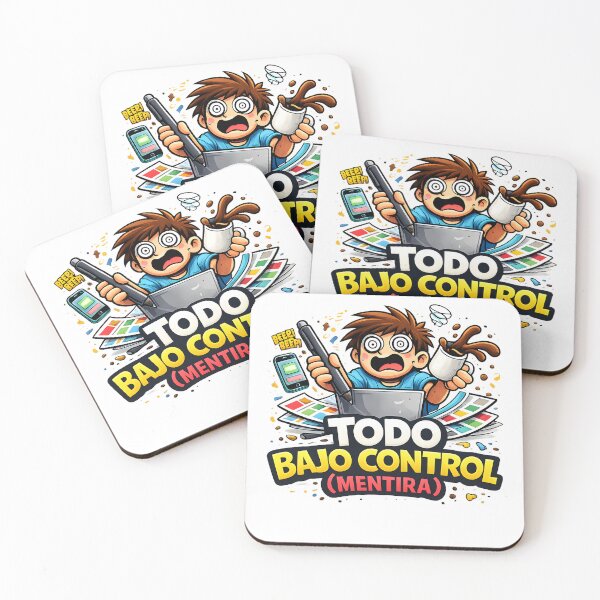 Item preview, Everything Under Control (Lie) – Funny T-shirt about chaos, stress and multitasking designed and sold by Studiotorpe.