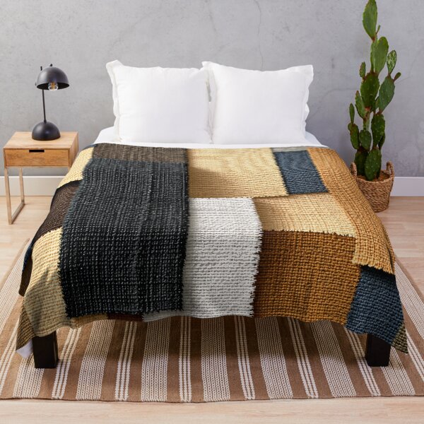 Item preview, Woven Patchwork Geometry designed and sold by Kaleidoscope Print.
