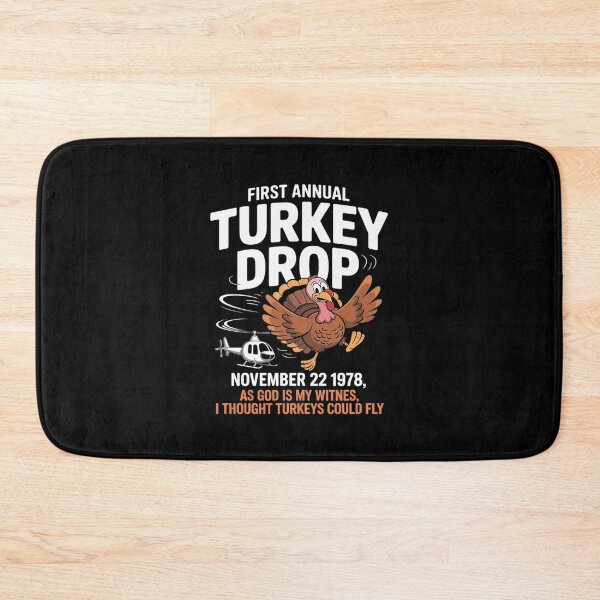 Item preview, Thanksgiving Turkey Drop As God Is My Witness Turkeys Fly designed and sold by MythWoot.
