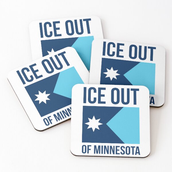 Item preview, ICE out of Minnesota  designed and sold by Rachel the Artist .