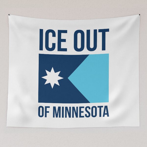 Item preview, ICE out of Minnesota  designed and sold by Rachel the Artist .