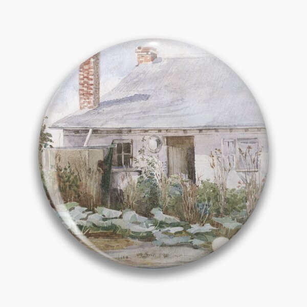 Item preview, Vintage Australian Watercolour - Settler Cottage  designed and sold by karwilberevivalcollection.