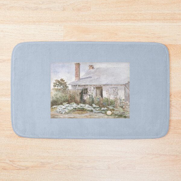 Item preview, Vintage Australian Watercolour - Settler Cottage  designed and sold by karwilberevivalcollection.