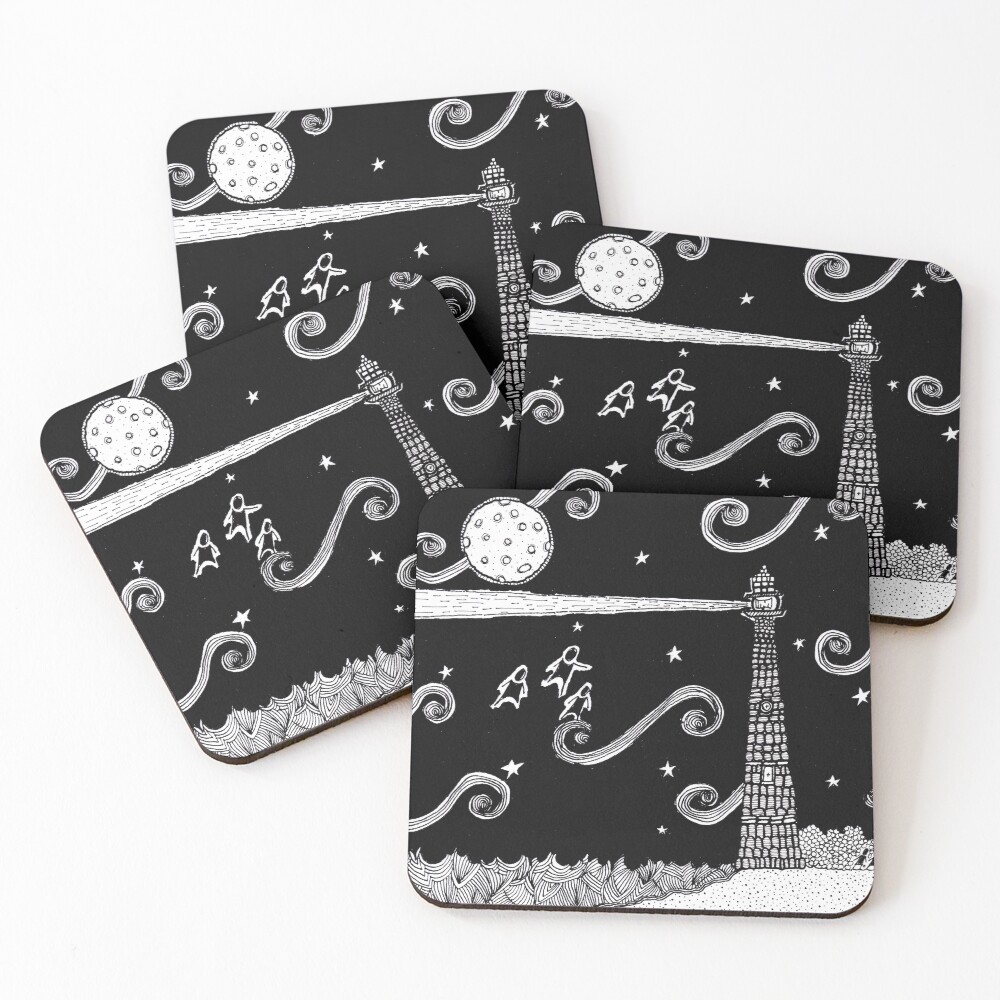 Item preview, Coasters (Set of 4) designed and sold by monkeybiscuits.