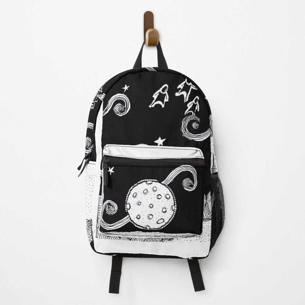 Item preview, Backpack designed and sold by monkeybiscuits.