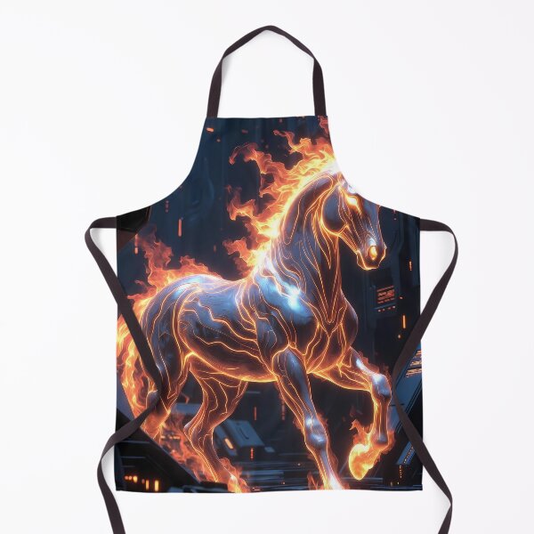 Item preview, Fire Horse Energy Art (image size 7840x11680) designed and sold by Digital-Davinci.