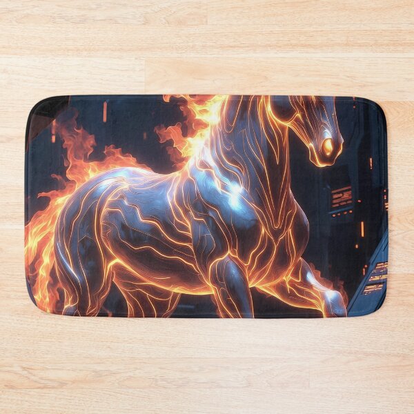 Item preview, Fire Horse Energy Art (image size 7840x11680) designed and sold by Digital-Davinci.