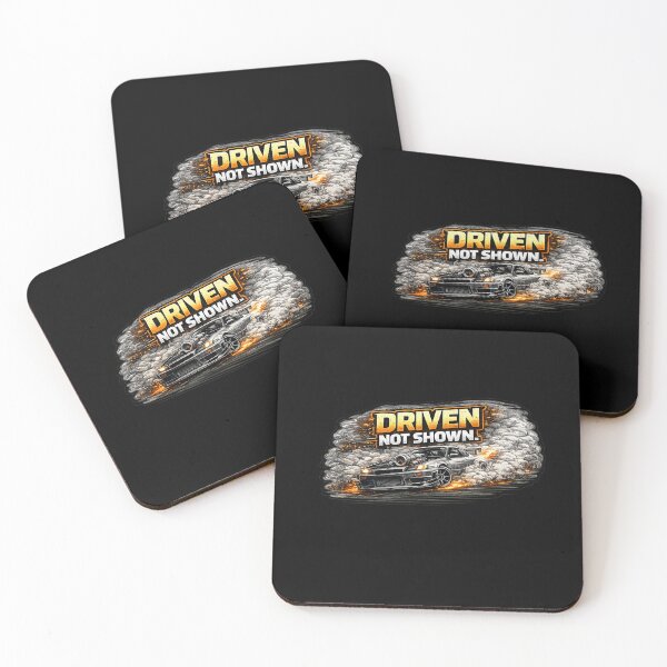 Item preview, Driven Not Shown – Aggressive Driver Mindset Automotive Sticker designed and sold by Wolf Garage.