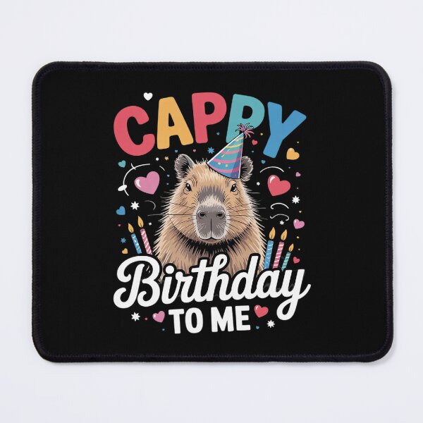 Item preview, Cappy Birthday To Me Capy Birthday3 designed and sold by MarryIsMonth.