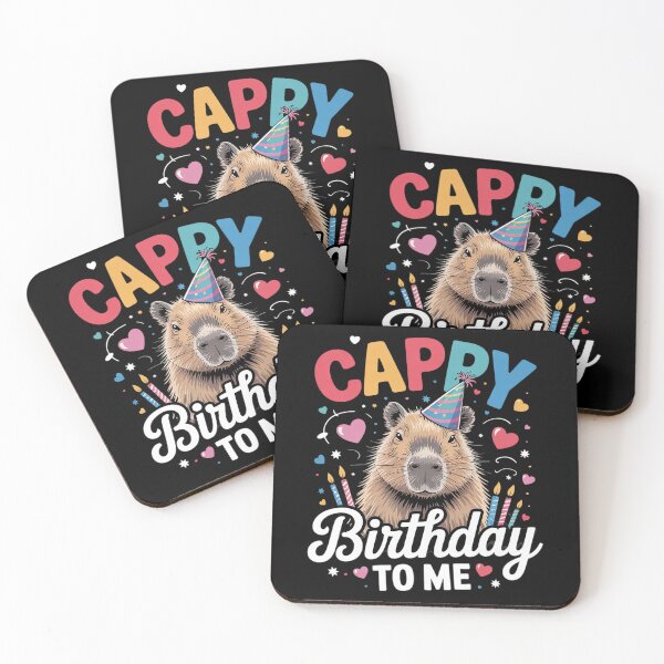 Item preview, Cappy Birthday To Me Capy Birthday3 designed and sold by MarryIsMonth.
