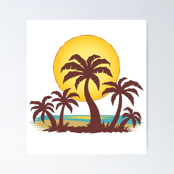 Item preview, Palm Trees and sun designed and sold by Dave Stephens.