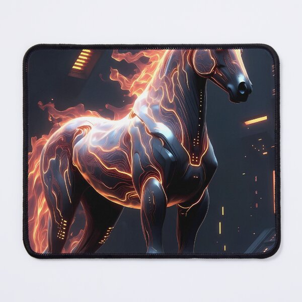 Item preview, Fire Horse Energy Art (image size 7840x11680) designed and sold by Digital-Davinci.