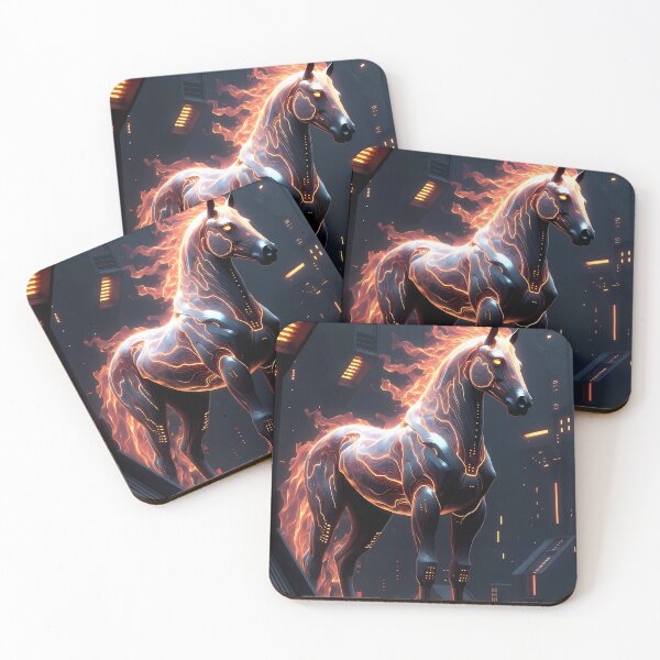 Item preview, Fire Horse Energy Art (image size 7840x11680) designed and sold by Digital-Davinci.