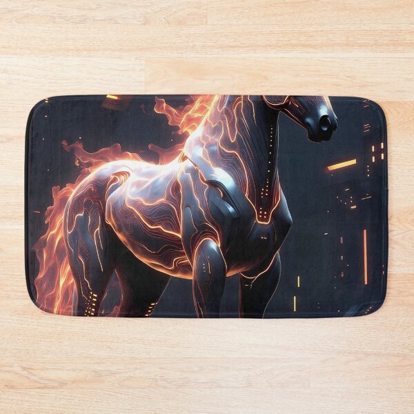 Item preview, Fire Horse Energy Art (image size 7840x11680) designed and sold by Digital-Davinci.