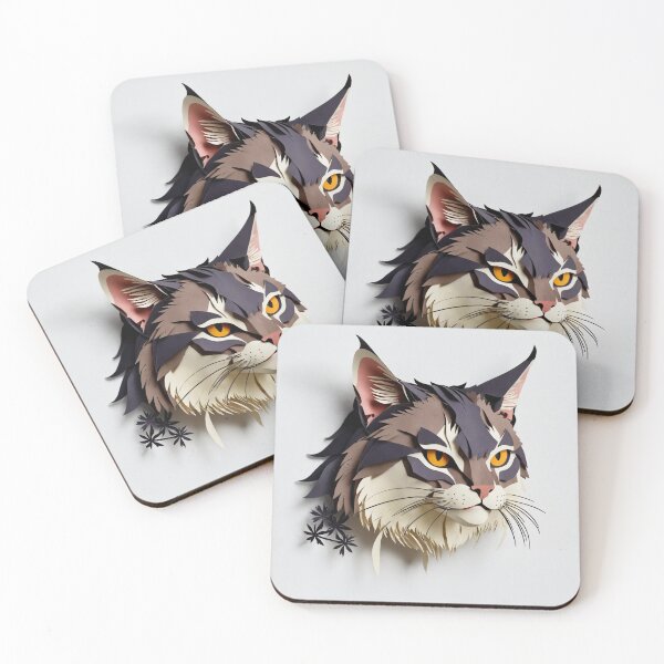 Item preview, Expressive Feline Face Closeup 1 designed and sold by Tom-Johnson.