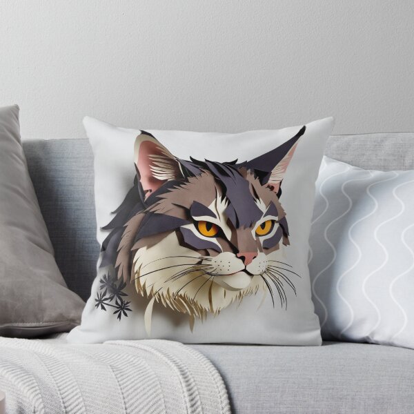 Item preview, Expressive Feline Face Closeup 1 designed and sold by Tom-Johnson.