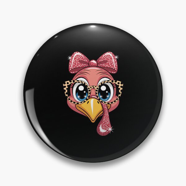 Item preview, Thanksgiving Turkey Face Leopard Glasses Women Girls designed and sold by MythWoot.