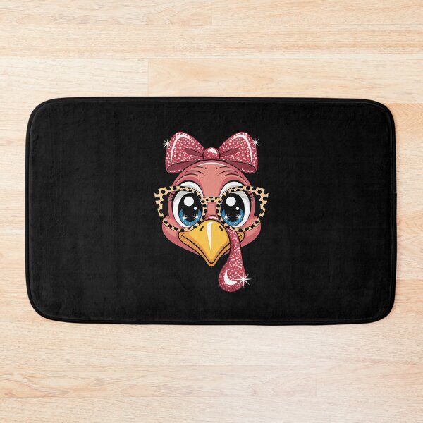 Item preview, Thanksgiving Turkey Face Leopard Glasses Women Girls designed and sold by MythWoot.