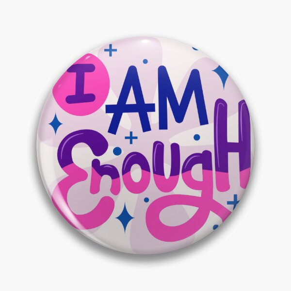 Item preview, I Am Enough Affirmation Sticker | Self Love Decor | Junk Journal  designed and sold by Halb92.