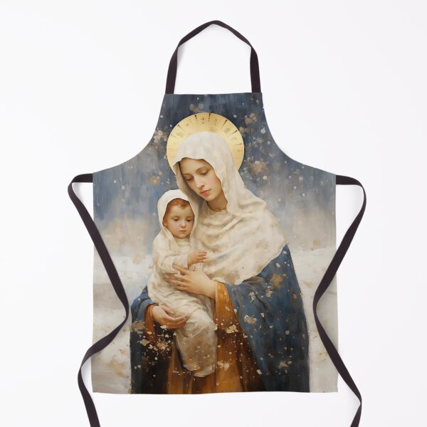 Item preview, Winter's Grace Our Lady of the Snows designed and sold by SanctifiedSouls.