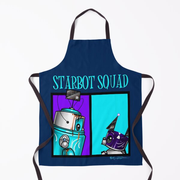 Item preview, StarBot Squad: A Bots Bestie designed and sold by MetroINKbooks.