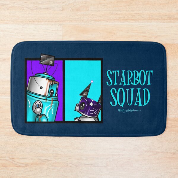 Item preview, StarBot Squad: A Bots Bestie designed and sold by MetroINKbooks.