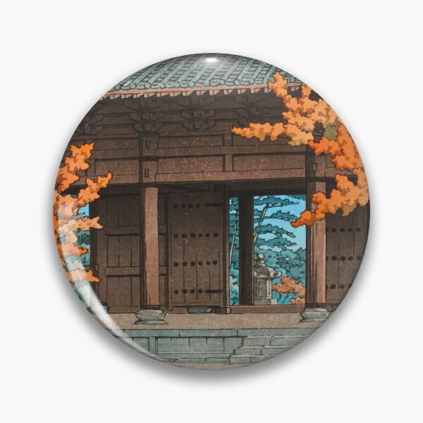 Item preview, Jigure no Ato Kyoto Nanzen-ji (After Drizzling in Autumn, Nanzen-ji Temple) by Hasui Kawase | Japanese Autumn Poster designed and sold by artofuniverse.