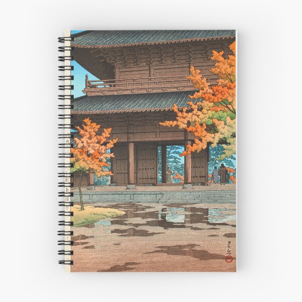 Item preview, Jigure no Ato Kyoto Nanzen-ji (After Drizzling in Autumn, Nanzen-ji Temple) by Hasui Kawase | Japanese Autumn Poster designed and sold by artofuniverse.