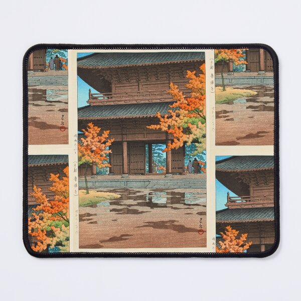 Item preview, Jigure no Ato Kyoto Nanzen-ji (After Drizzling in Autumn, Nanzen-ji Temple) by Hasui Kawase | Japanese Autumn Poster designed and sold by artofuniverse.