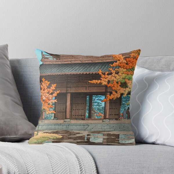 Item preview, Jigure no Ato Kyoto Nanzen-ji (After Drizzling in Autumn, Nanzen-ji Temple) by Hasui Kawase | Japanese Autumn Poster designed and sold by artofuniverse.