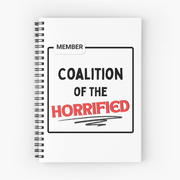 Item preview, Coalition of the Horrified Member designed and sold by badburropress.